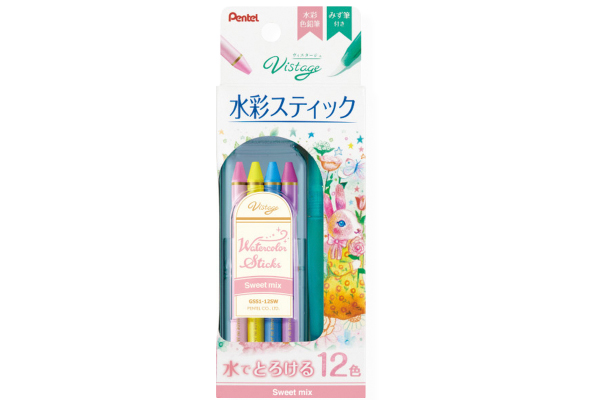 ヴィスタージュ 水彩スティック　スイートミックス